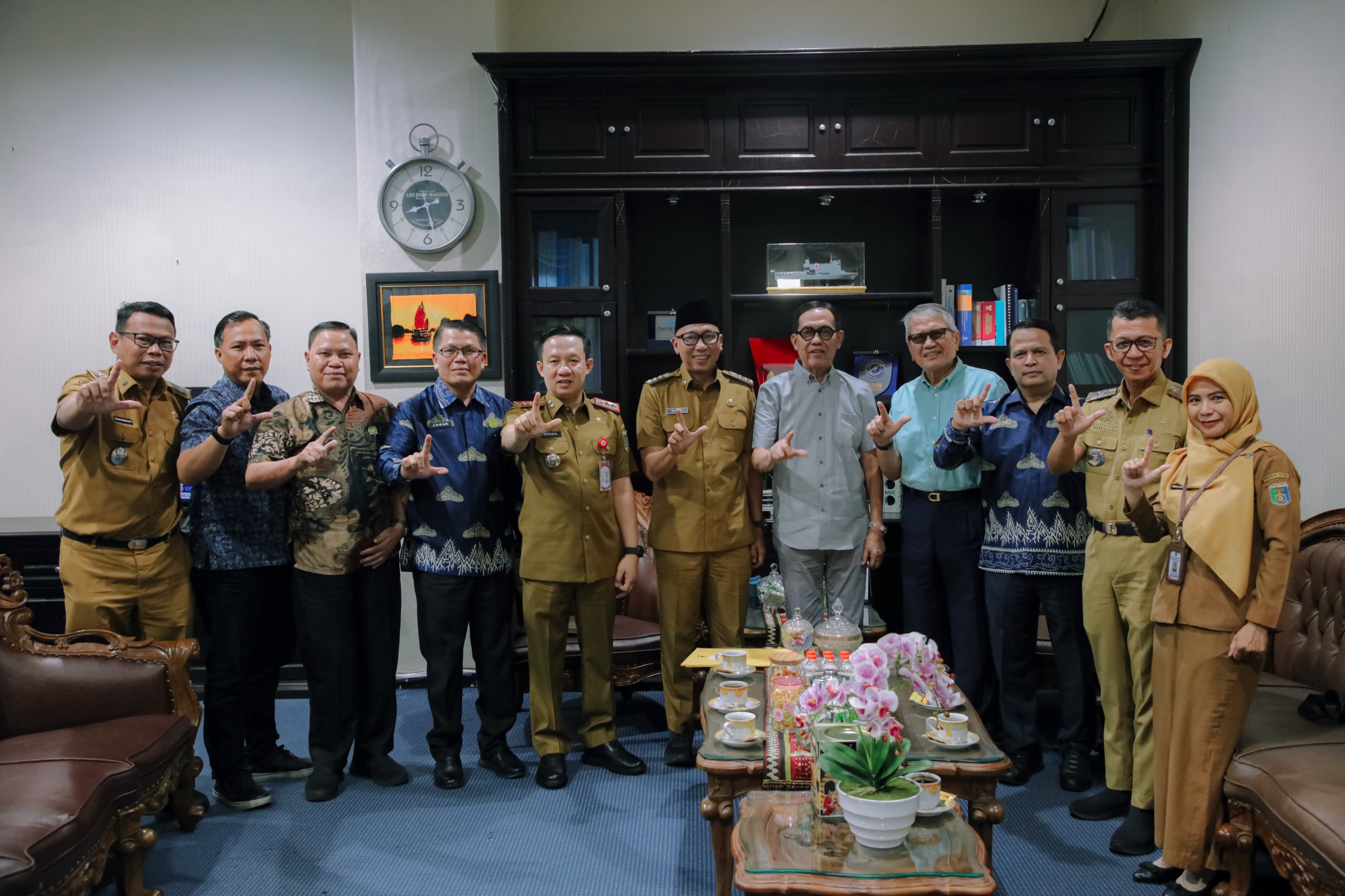 Tingkatkan Kompetensi ASN, Pemprov Lampung Jajaki Kerjasama Dengan Universitas Saburai